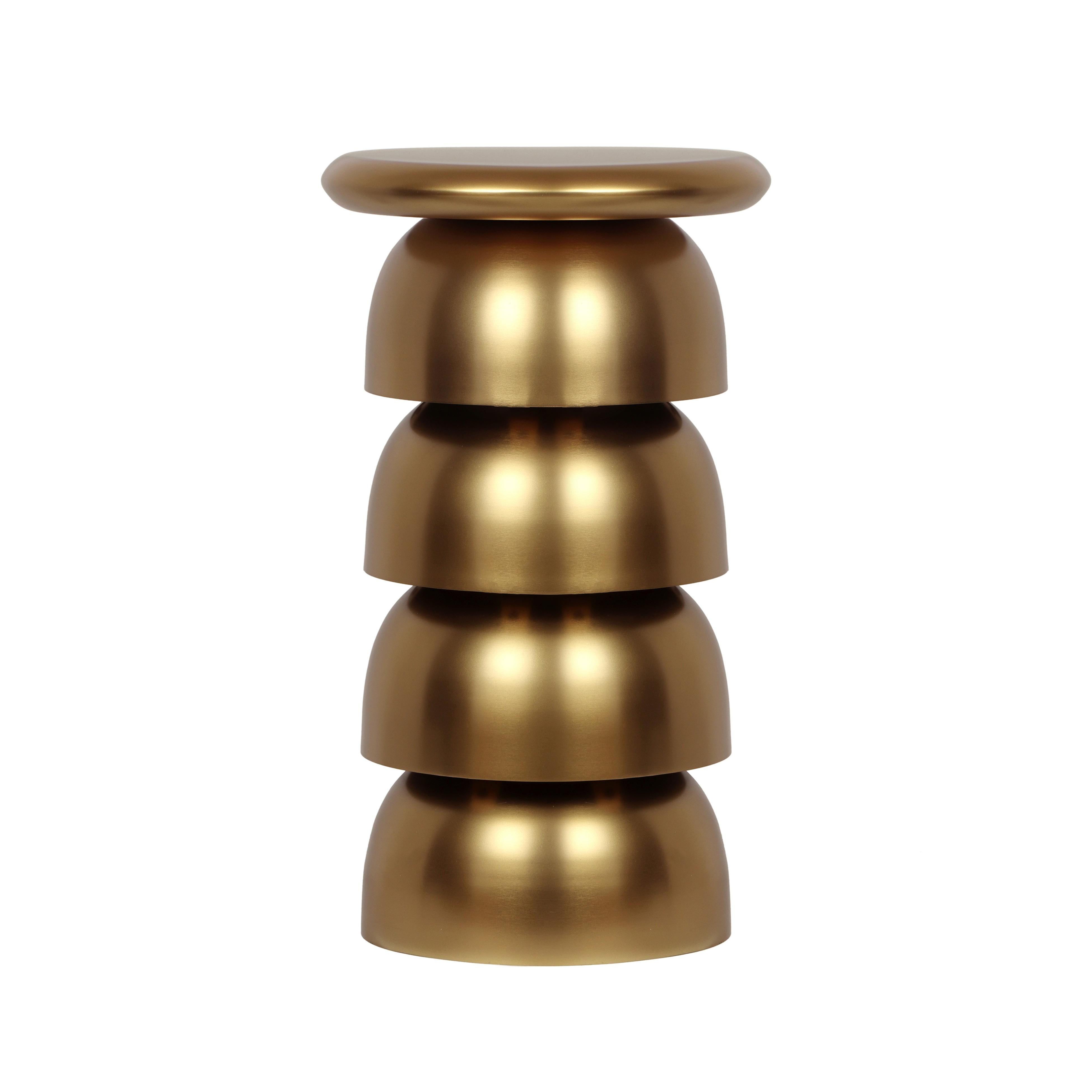 Sasha Gold Side Table - Image 1