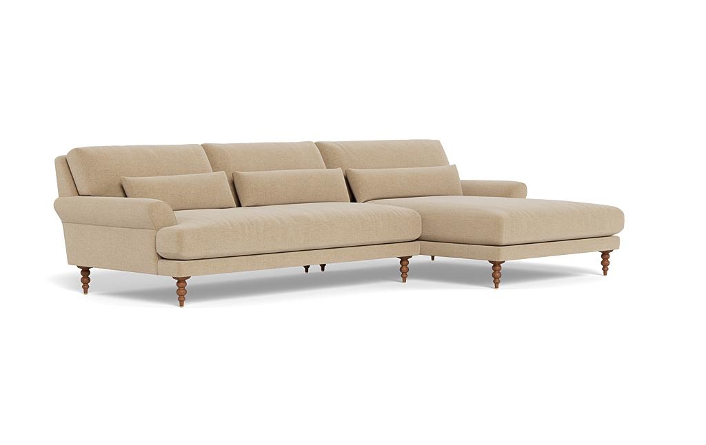 Maxwell Sectional Sofa with Right Chaise by Apartment Therapy - Image 1