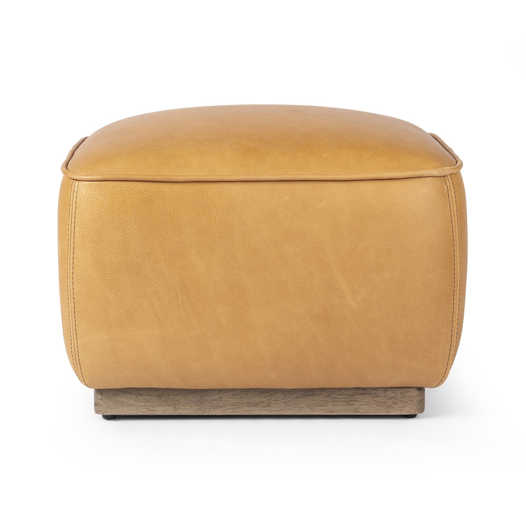 Sinclair Square Ottoman - Palermo Butterscotch - Image 2