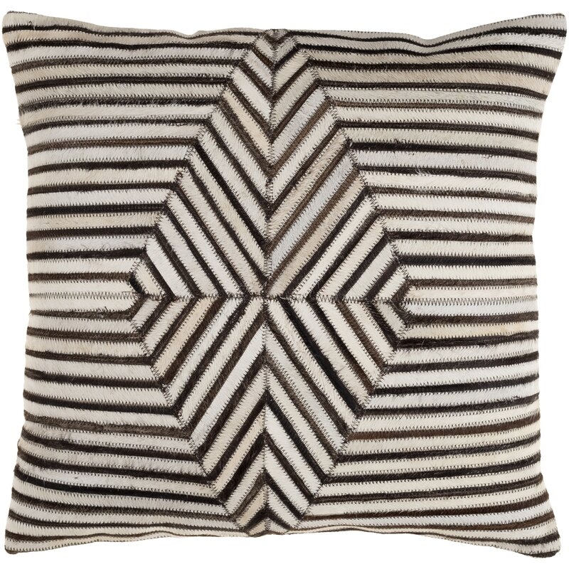Nashville NHV-002 20"H X 20"W Pillow Kit Striped Throw Pillow Fill Material: Down - Image 0