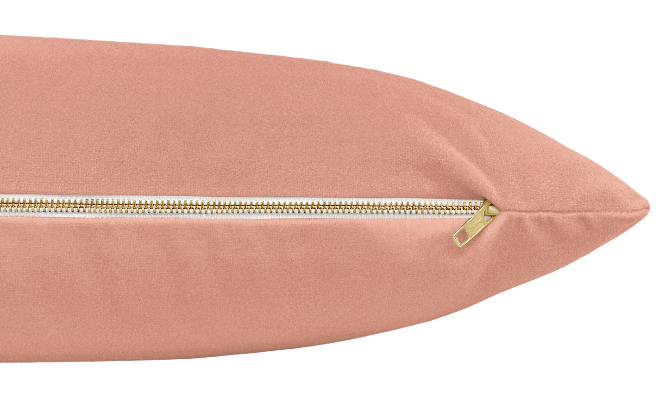 THE XL LUMBAR :: SIGNATURE VELVET // BLUSH - BY THE YARD - Image 1