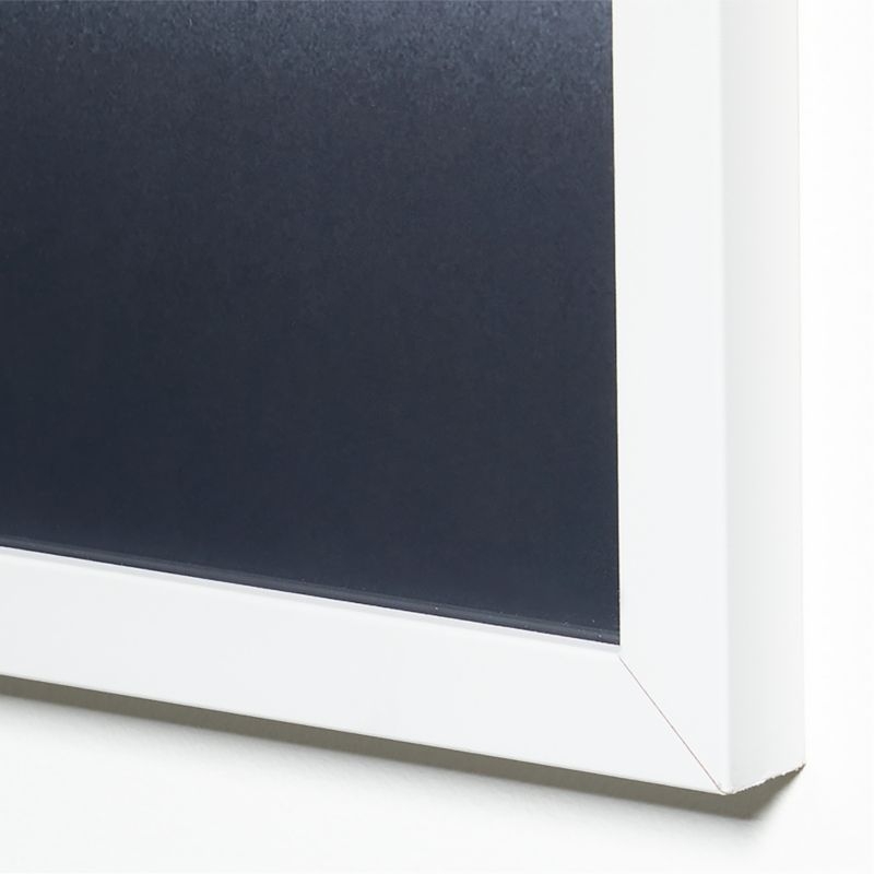 Black and White Soccer Net Framed Wall Art Print - Image 5