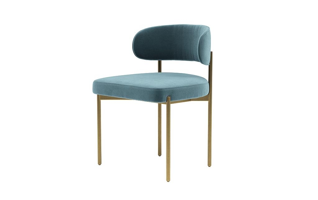 Hollis Metal Framed Upholstered Chair - Image 2