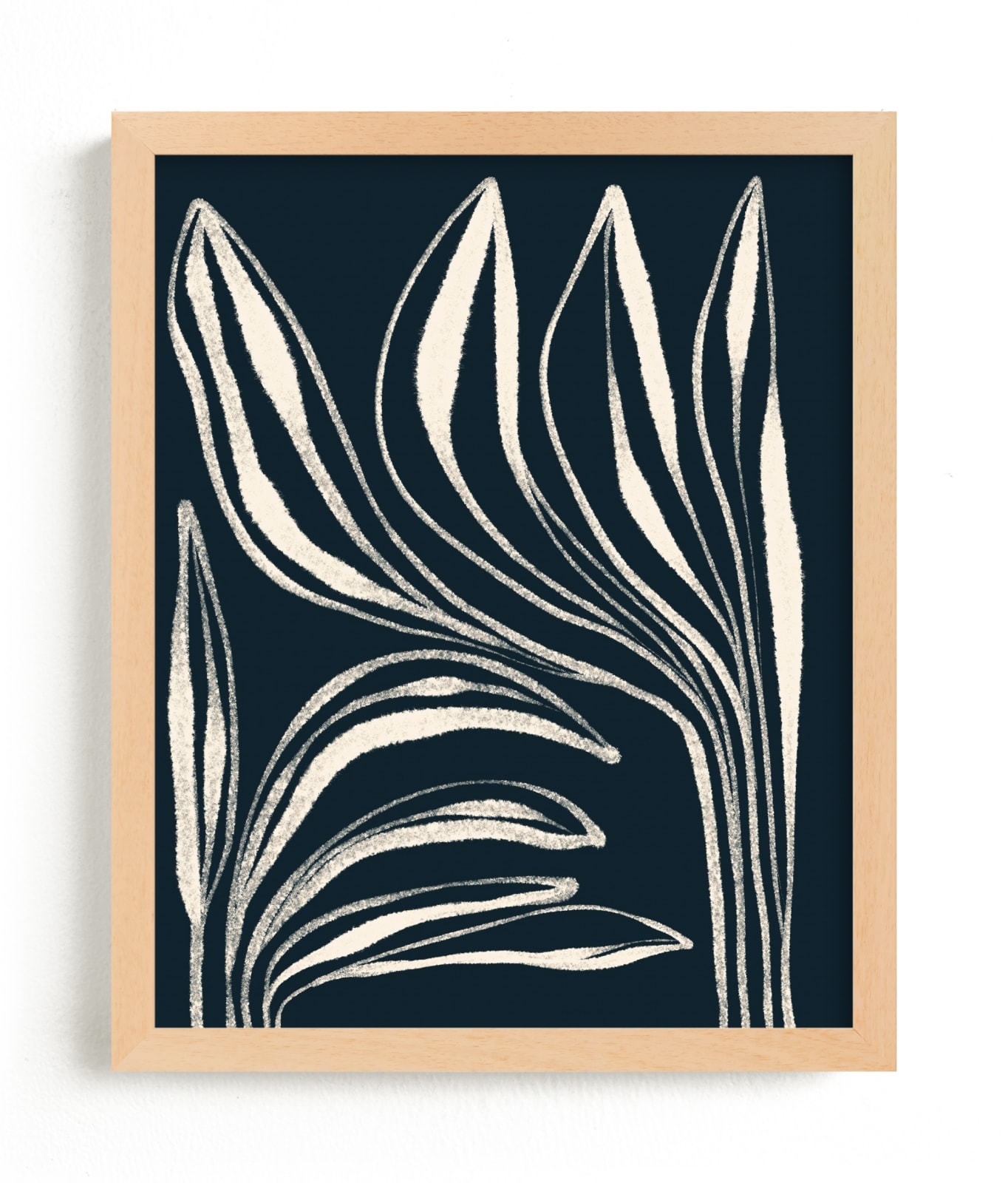 Navy Botanical #1 Limited Edition Fine Art Print 2 - Image 0