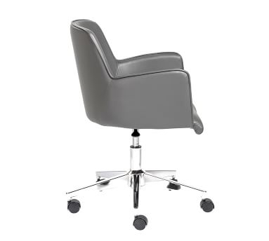 Leo Desk Chair, Taupe - Image 4