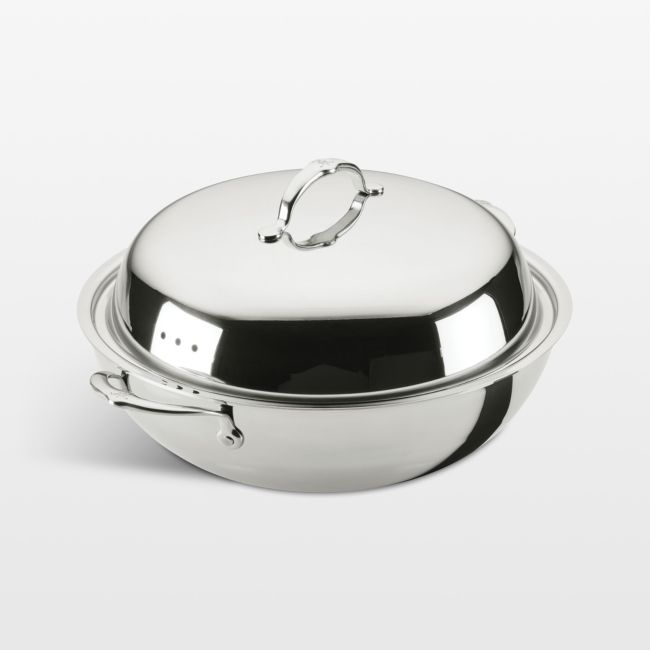 Hestan Probond Luxe 14" Stainless Steel Wok with Lid - Image 0