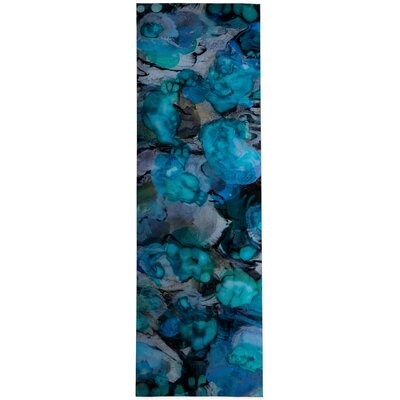 Ianus Abstract Blue/Gray Area Rug - Image 0