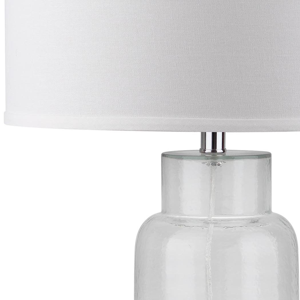 Bottle 29-Inch H Glass Table Lamp - Clear - Safavieh - Image 3