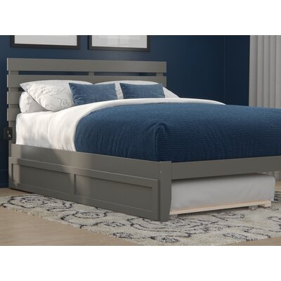 Trundle Bed Twin Antique Walnut - Image 0