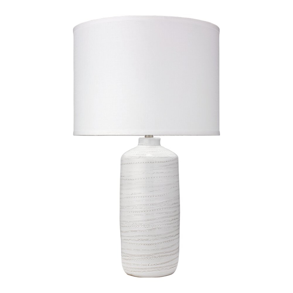 Jamie Young Company Trace 32"" White Table Lamp - Image 0