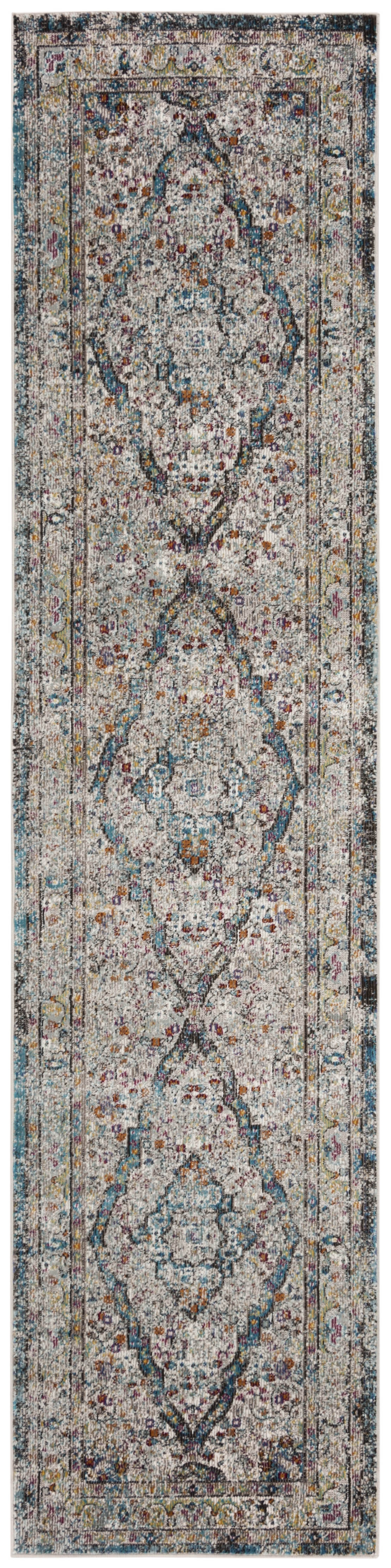 Arlo Home Woven Area Rug, ARA106E, Cream/Red,  2' X 8' - Image 0