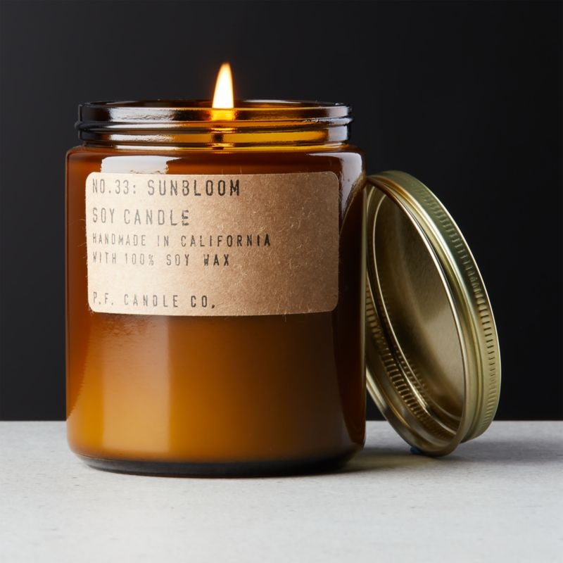 P.F. Candle Co. Sunbloom Soy Candle 7.5 oz. - Image 1