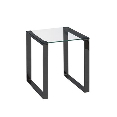 Mgrdich Glass Top Sled End Table - Image 0