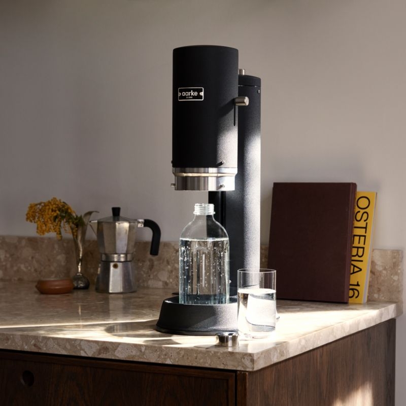 Aarke Carbonator Pro Matte Black Sparkling Water Maker - Image 1