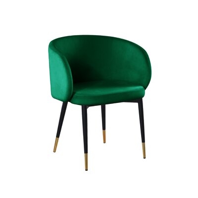 Lobdell Velvet Side Chair - Image 0