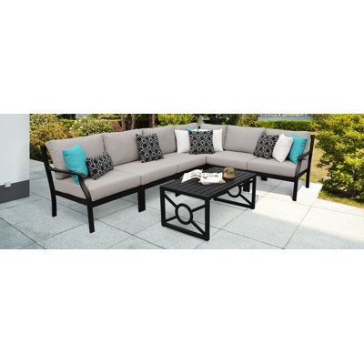 Madison 7 Piece Sectional Seating Group with Cushions - Image 0