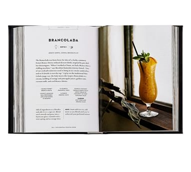 Essential Cocktail Leather Book, Black - Image 3
