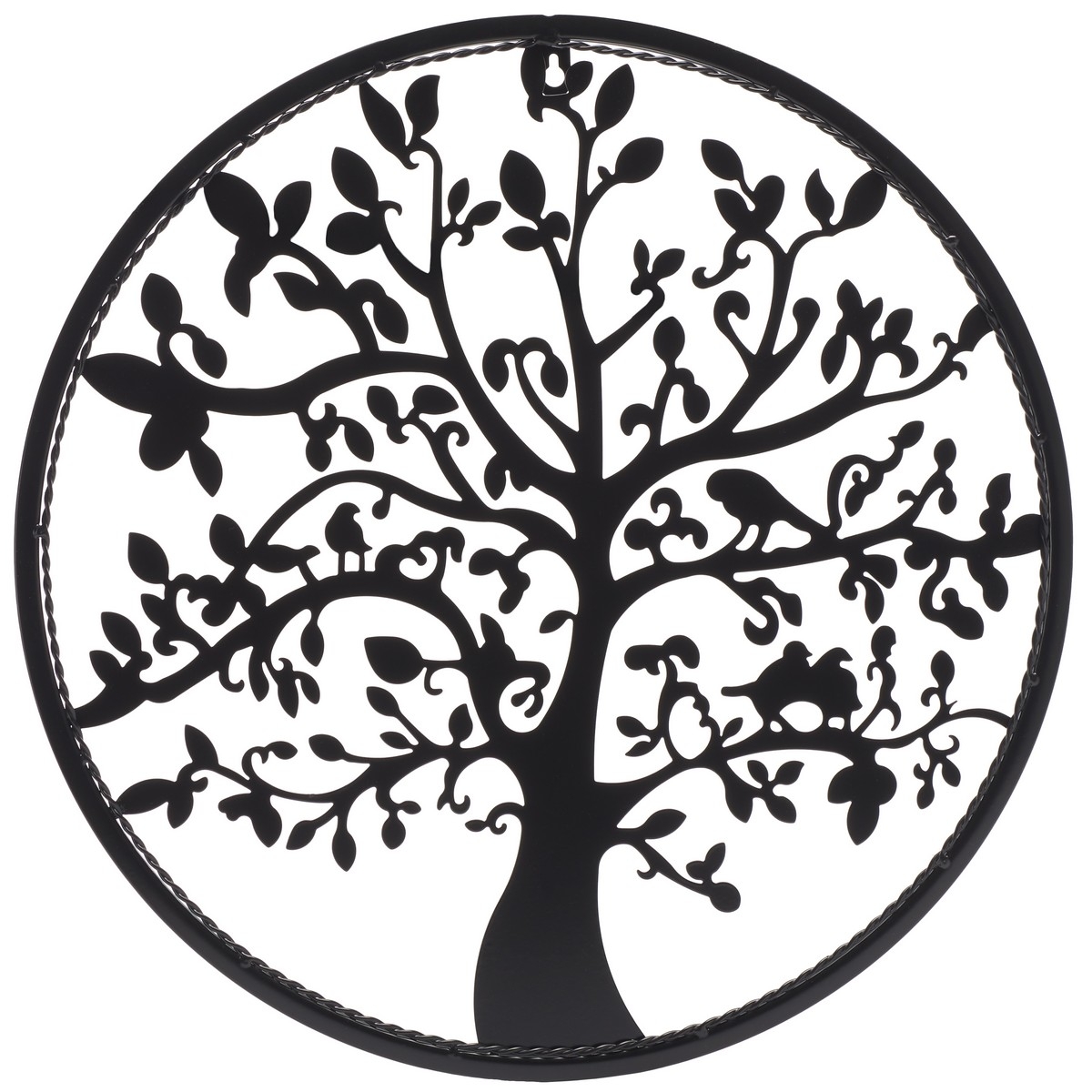 20" Tree Of Life Wall Art - Black - Safavieh - Image 0