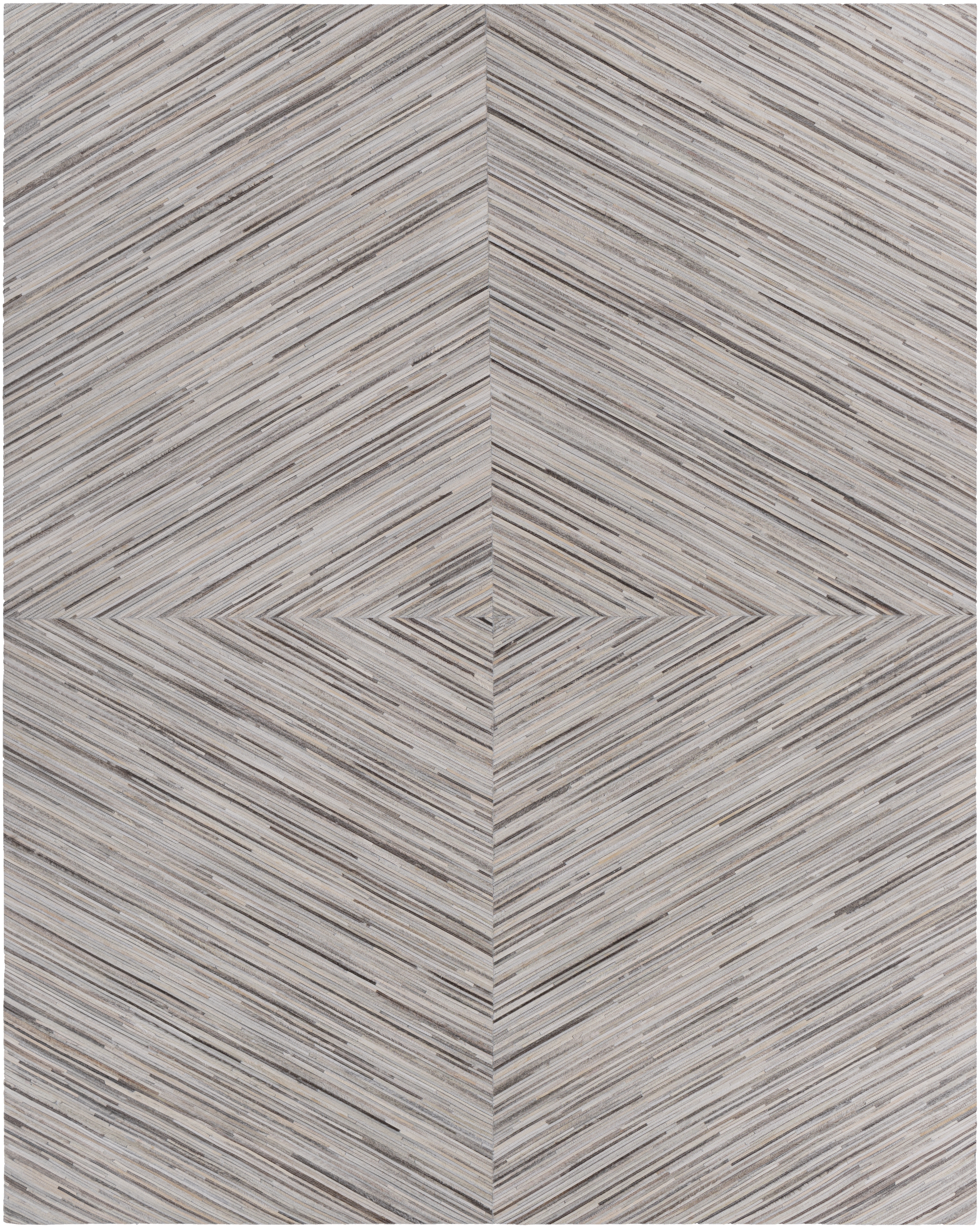 Zander Gray Indoor 8' x 10' Handmade Rug - Image 0