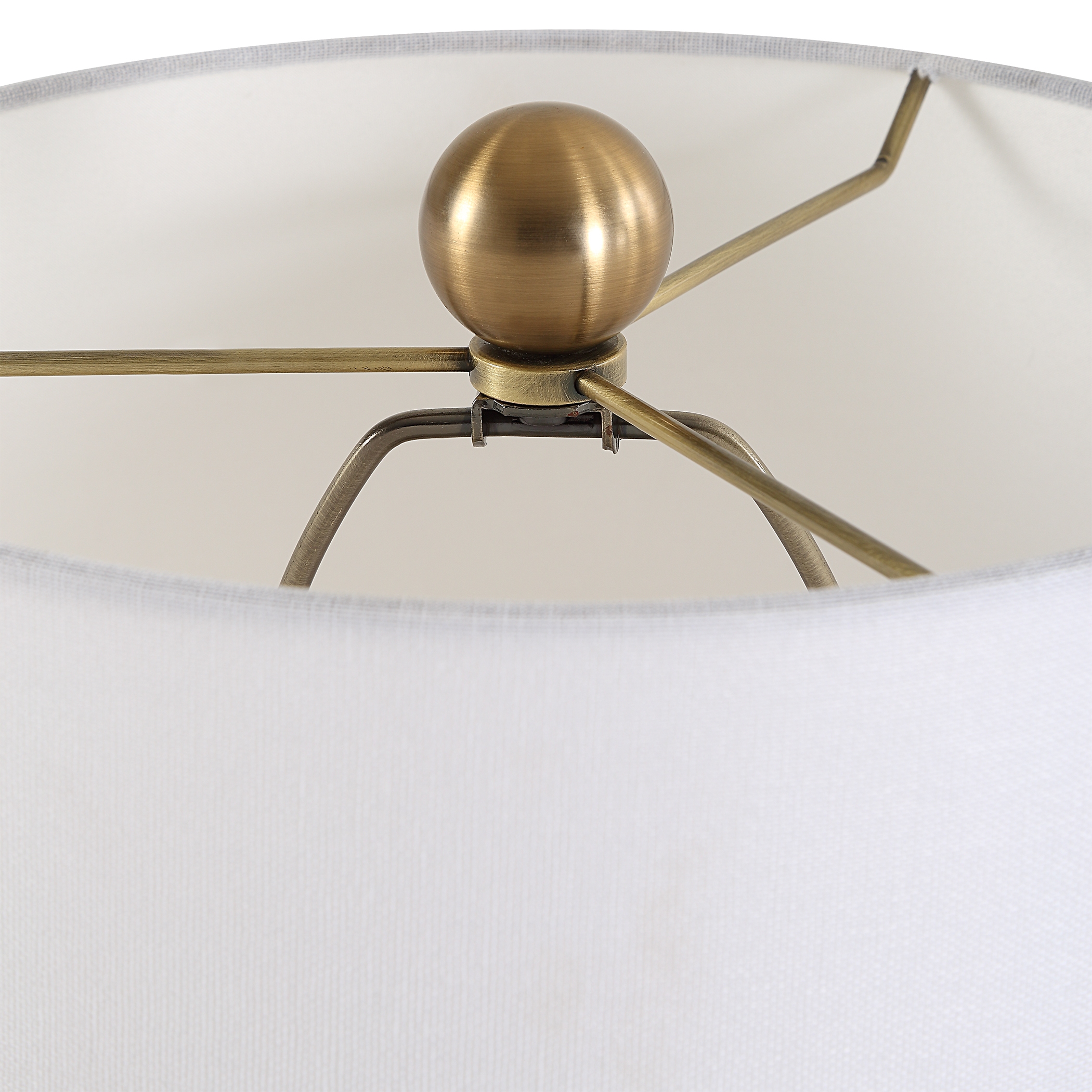 Sienna Caramel Glass Buffet Lamp - Image 2