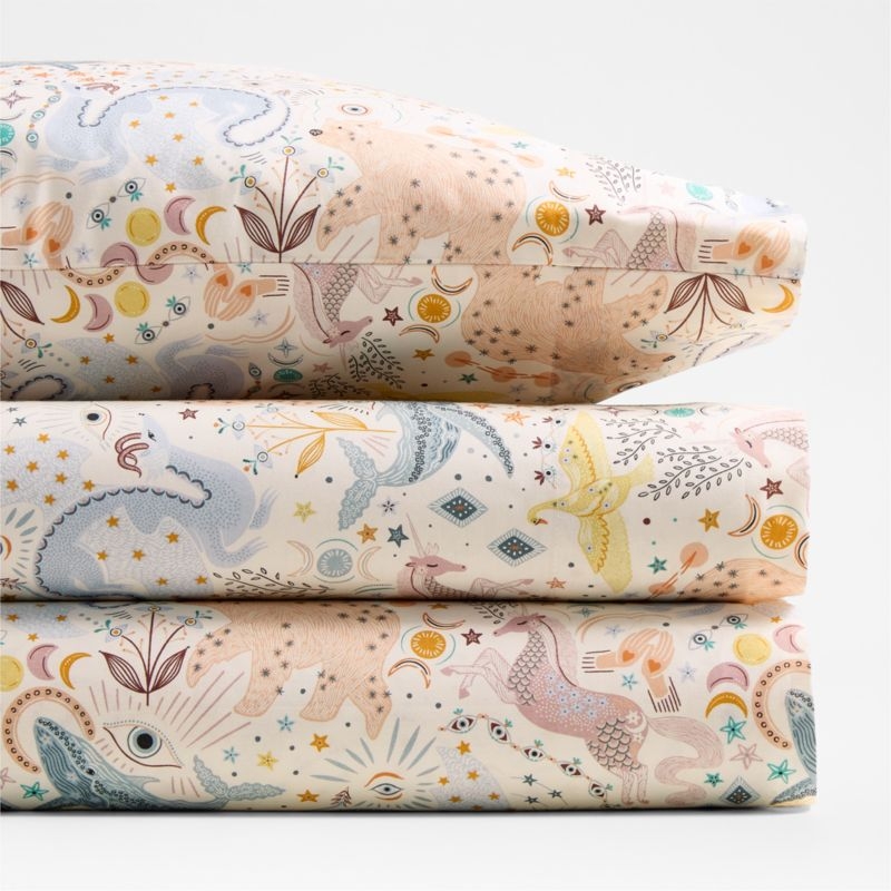 Arline 100% Organic Cotton Kids Full Sheet Set by Jeremiah Brent - Image 6
