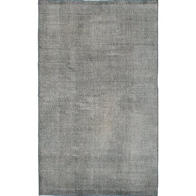 One-of-a-Kind Roopville Hand-Knotted 2010s Baluch Gray 5'11" x 9'7" Wool Area Rug - Image 0