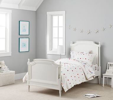 Blythe Bed, Twin, French White - Image 1