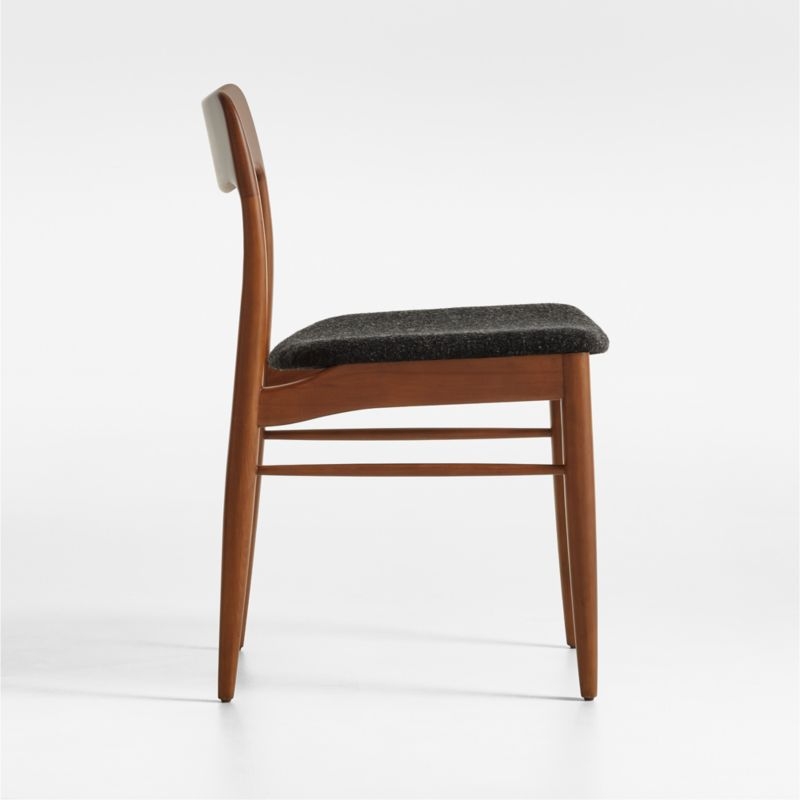 Tate Warm Brown Wood Dining Chair - Image 2