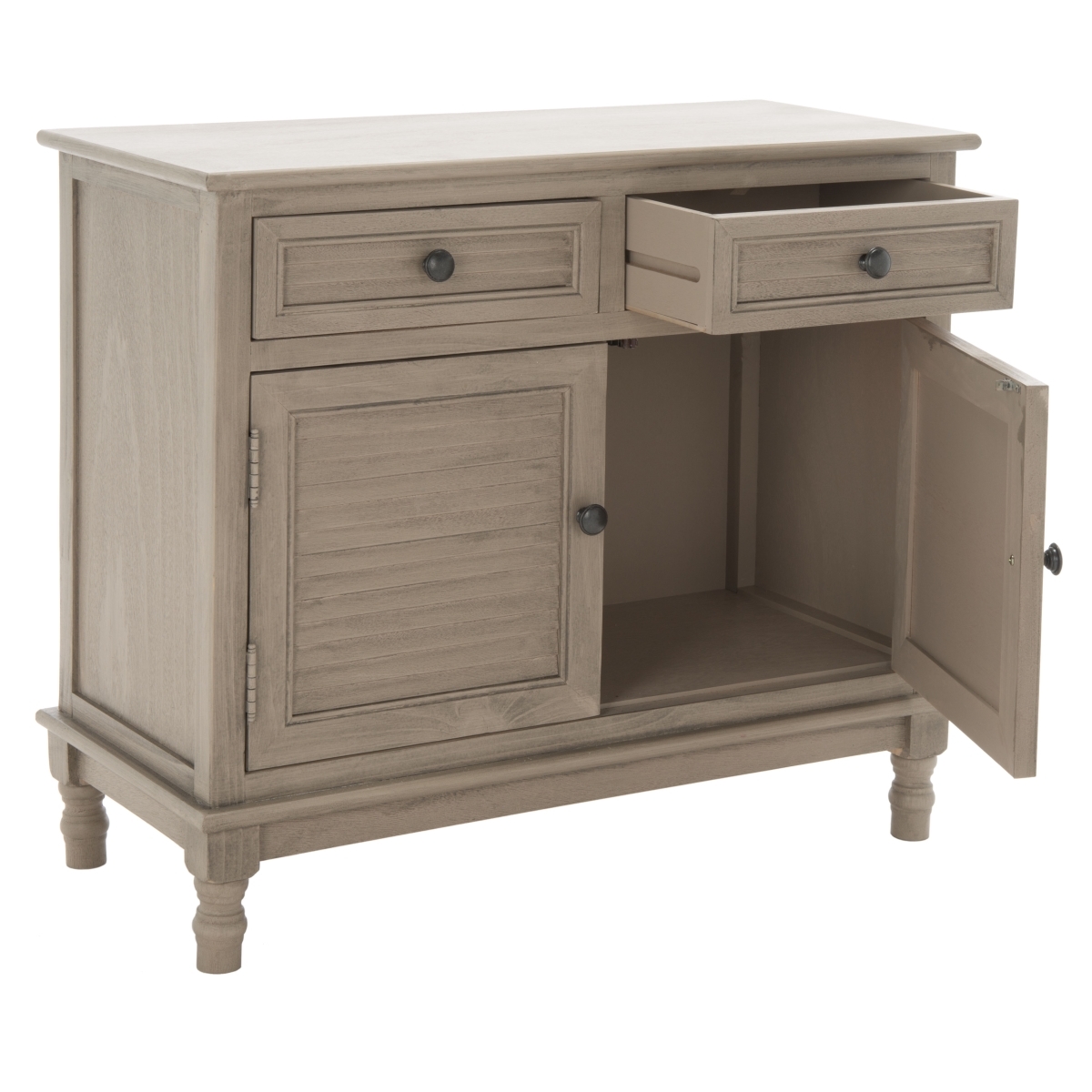 Tate 2 Drawer 2 Door Sideboard - Greige - Safavieh - Image 7