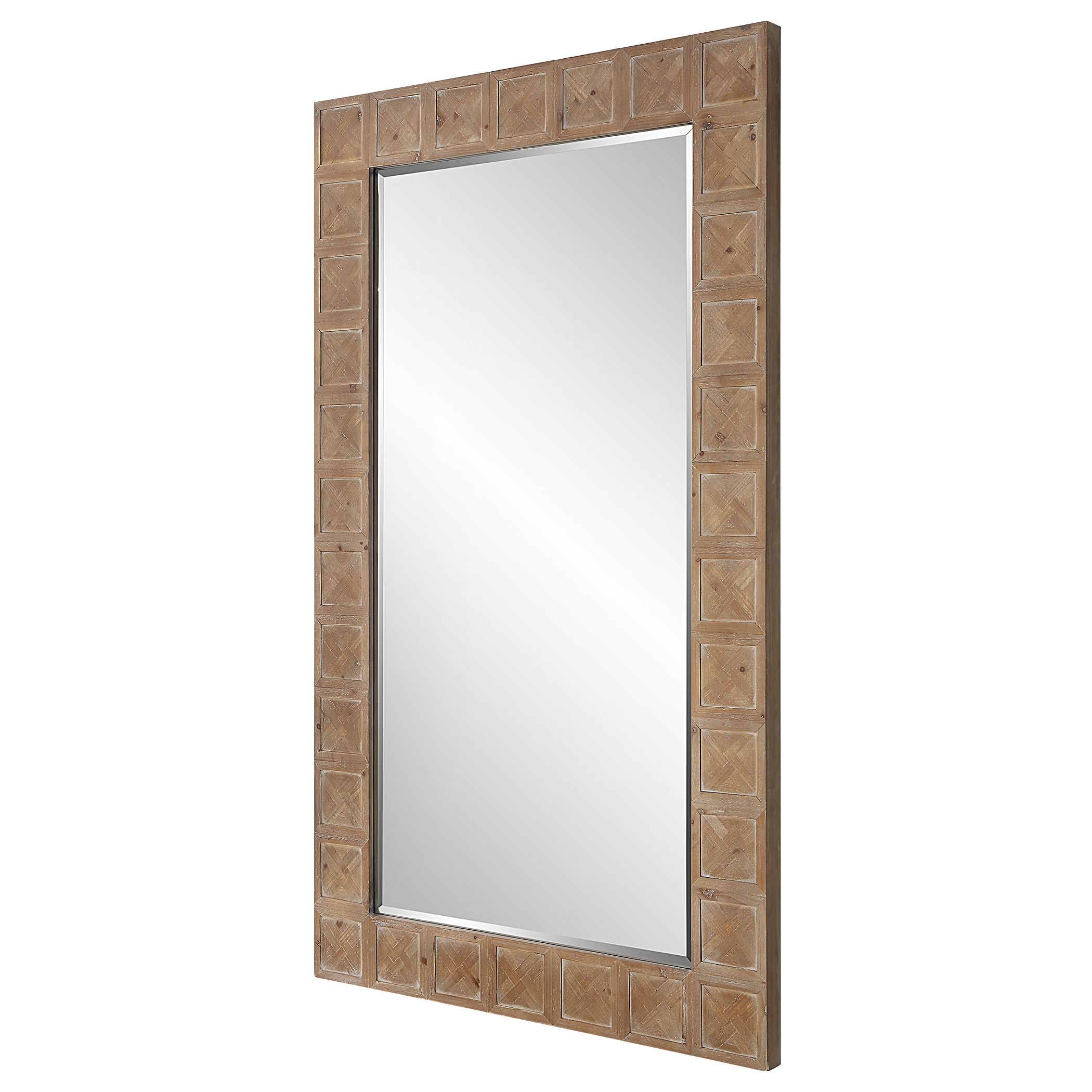 Ranahan Rustic Farmhouse Mirror - Image 3