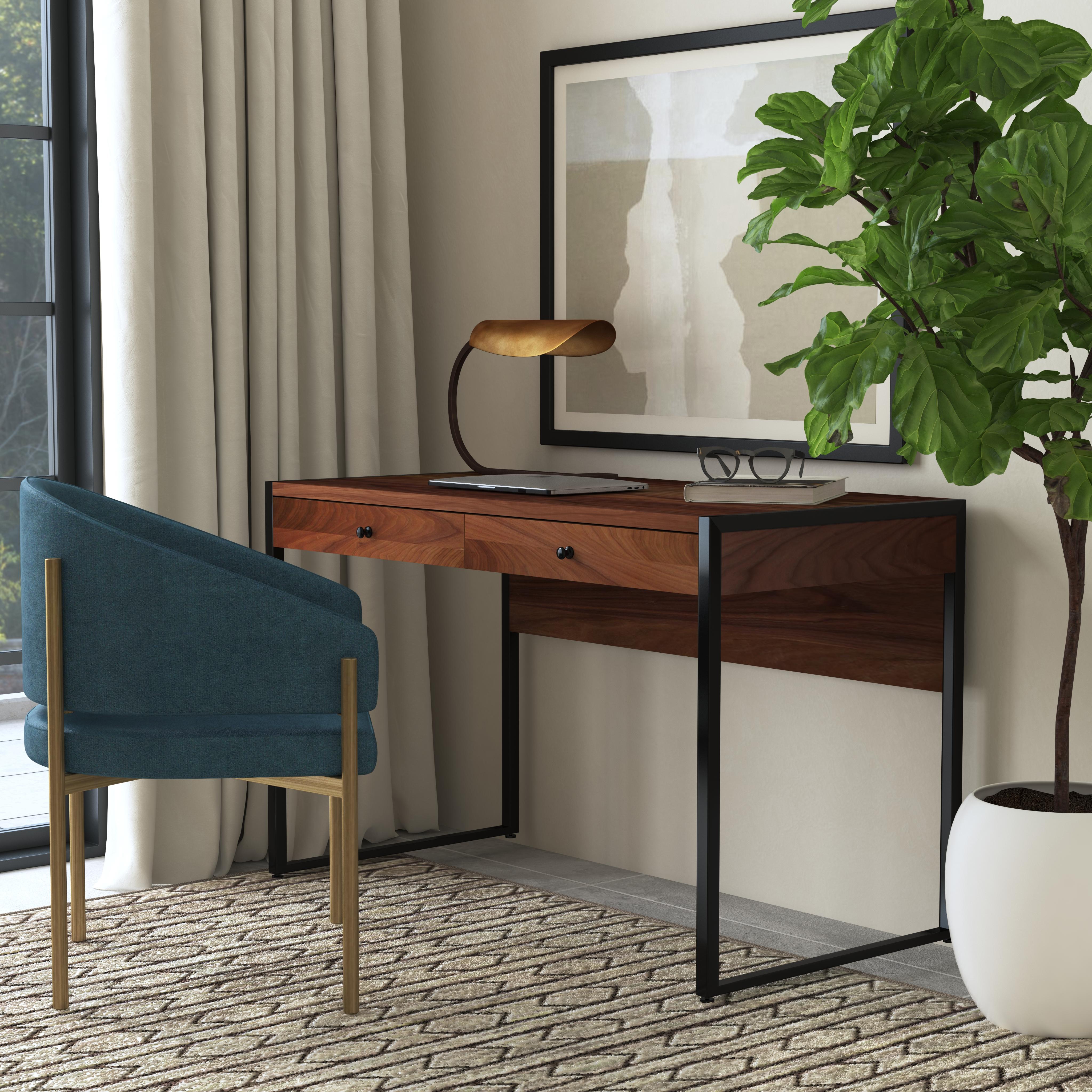 Drake Medium Walnut Desk - Image 3
