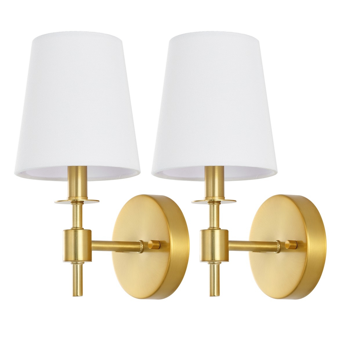Dalany 7" Wall Sconce - Brass - Safavieh - Image 0
