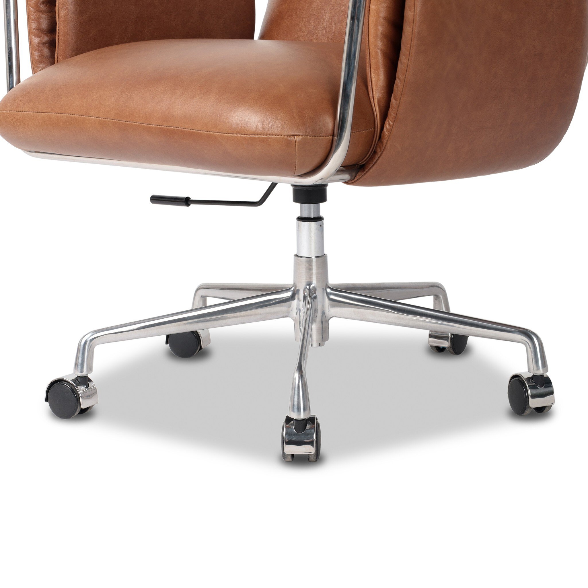 Sherman Lowback Desk Chair - Sonoma Chestnut - Image 7