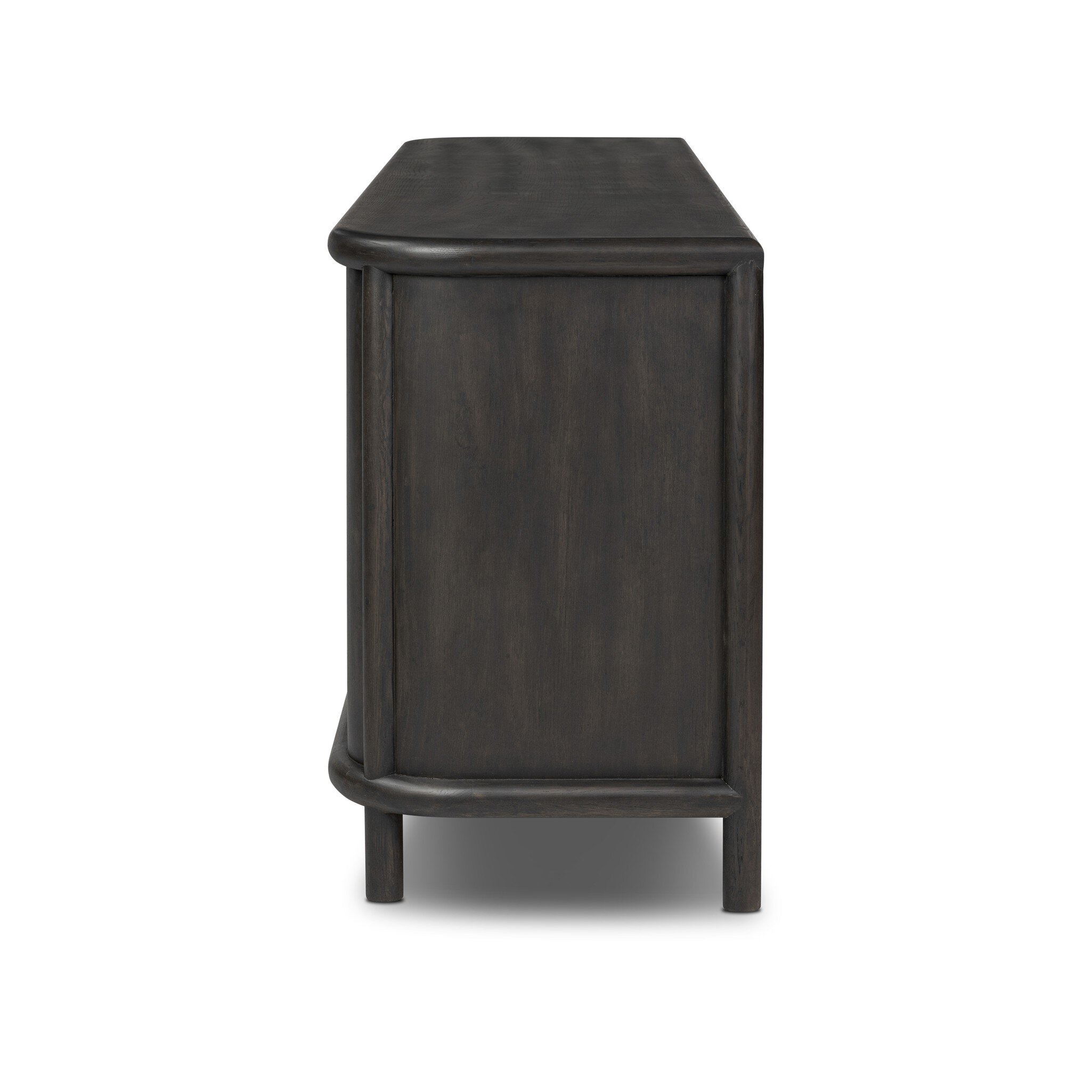 Florent Sideboard - Smoked Black Solid - Image 2