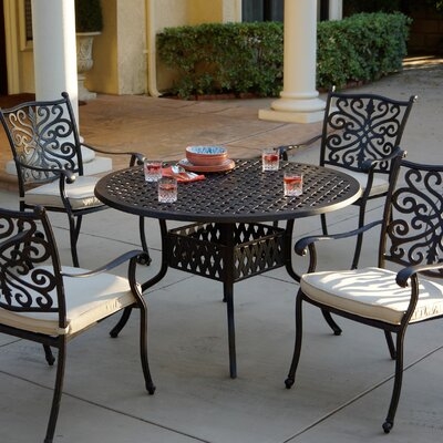 Archway 5 Piece Dining Set with Cushions - Image 0