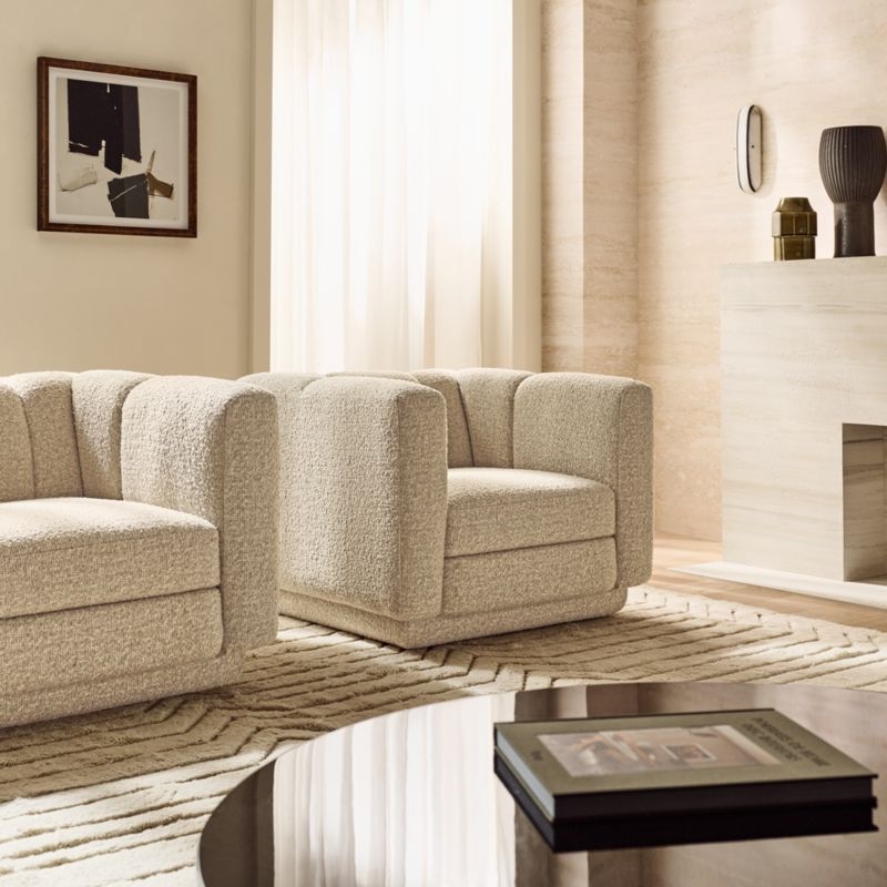 Yarrow Swivel Chair Lisbon Rose Brown - Image 5
