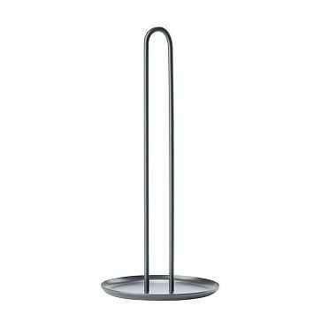 Paper Towel Holder, Cool Gray - Image 1
