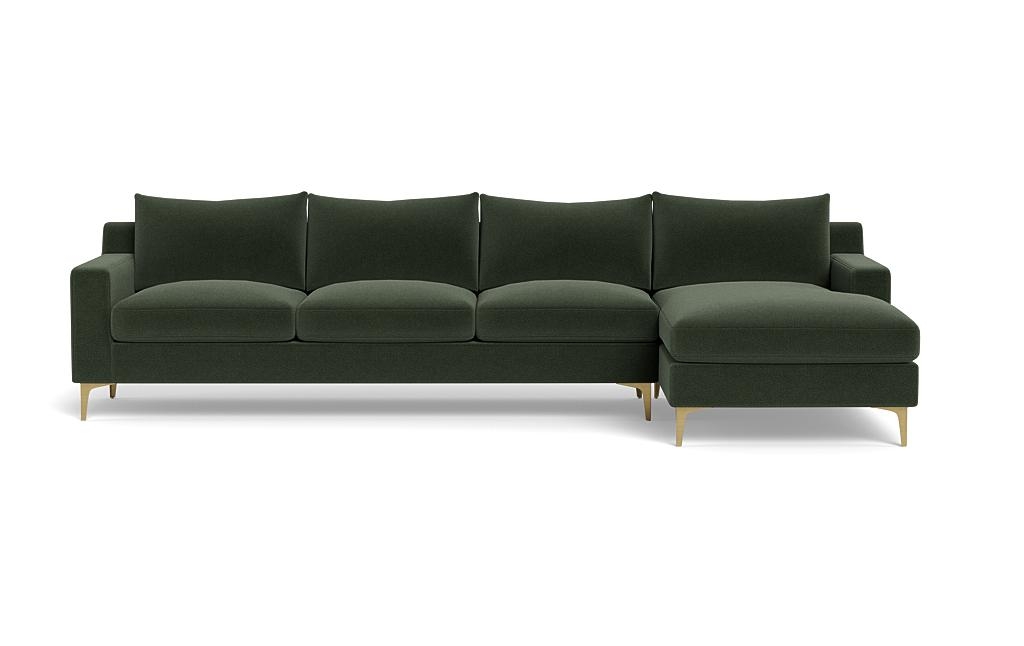 Sloan 4-Seat Right Chaise Sectional - Image 0