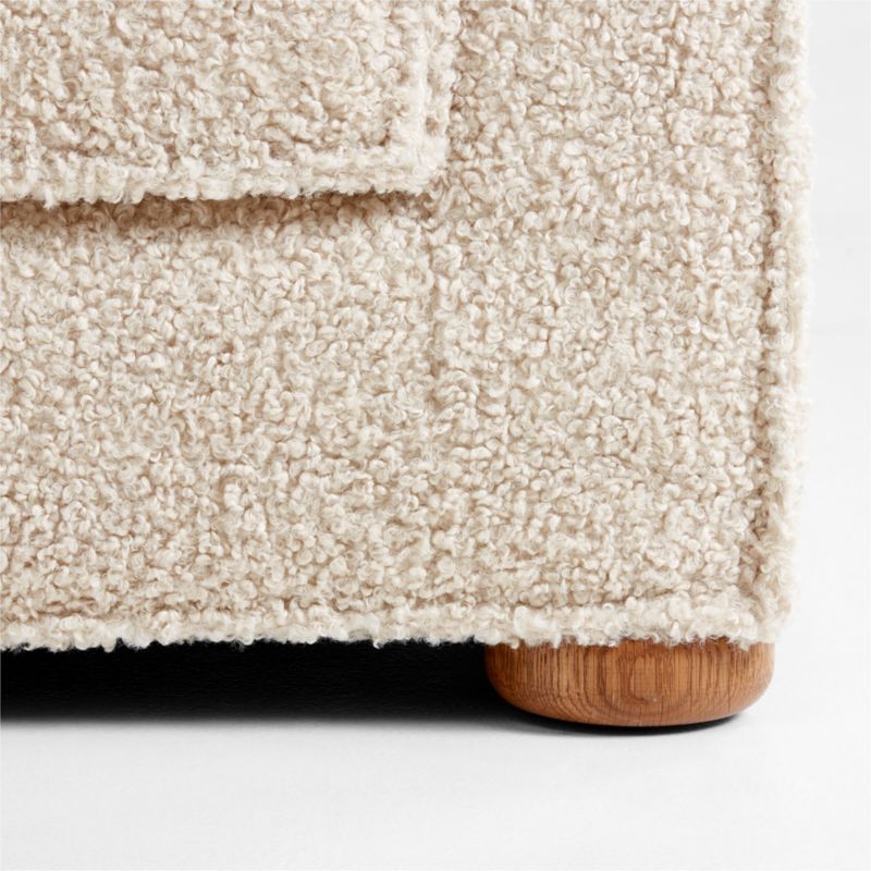 Tucker Cream Sherpa Kids Accent Chair by Jeremiah Brent - Image 7