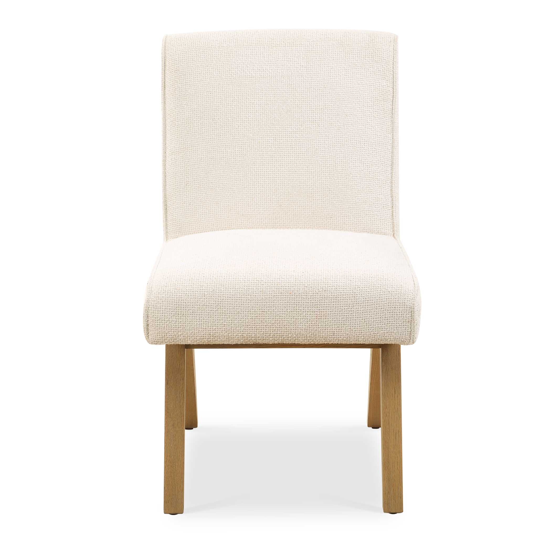 Blakely White Armless Dining Chair - Image 0