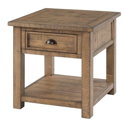 End Table with Storage - Image 0
