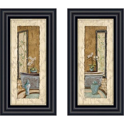 Oriental Bath I - 2 Piece Picture Frame Print Set on Paper - Image 0