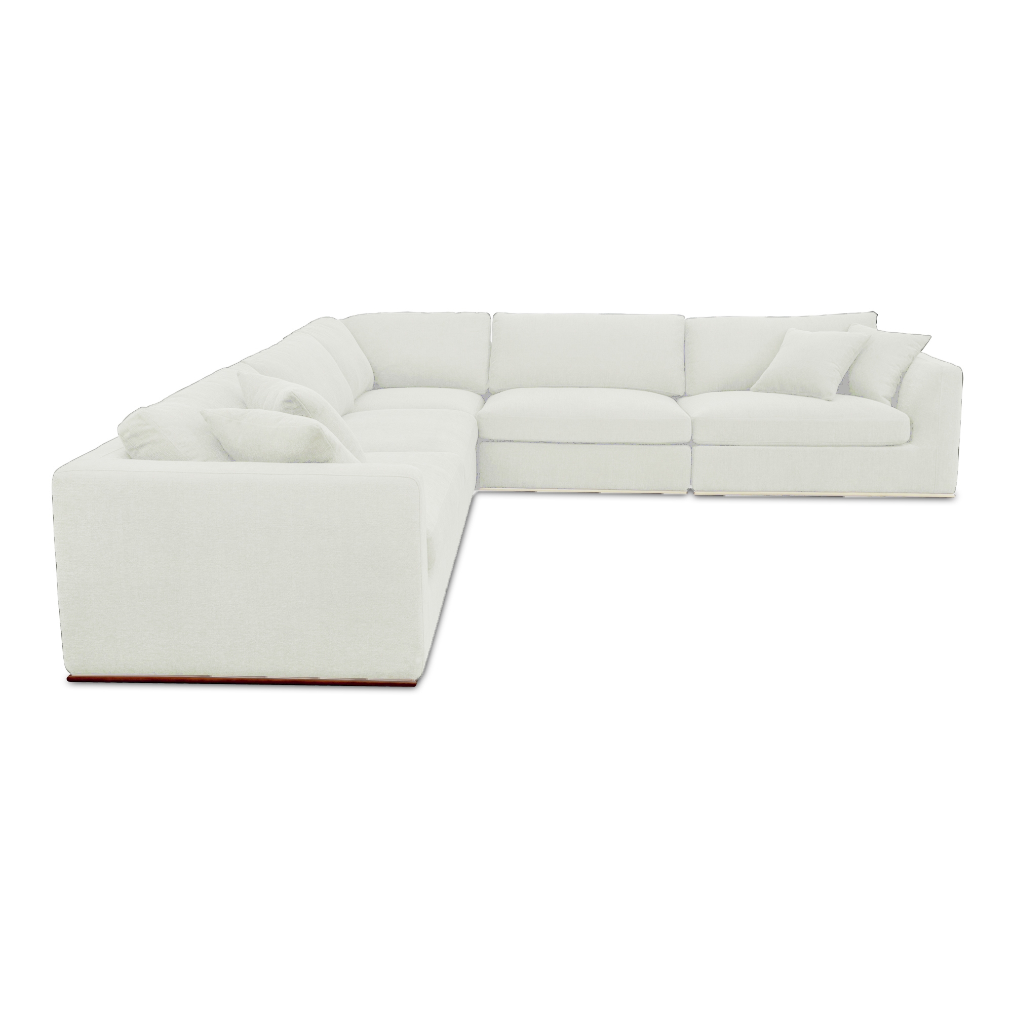 Rue Classic L Modular Sectional Off White - Image 1