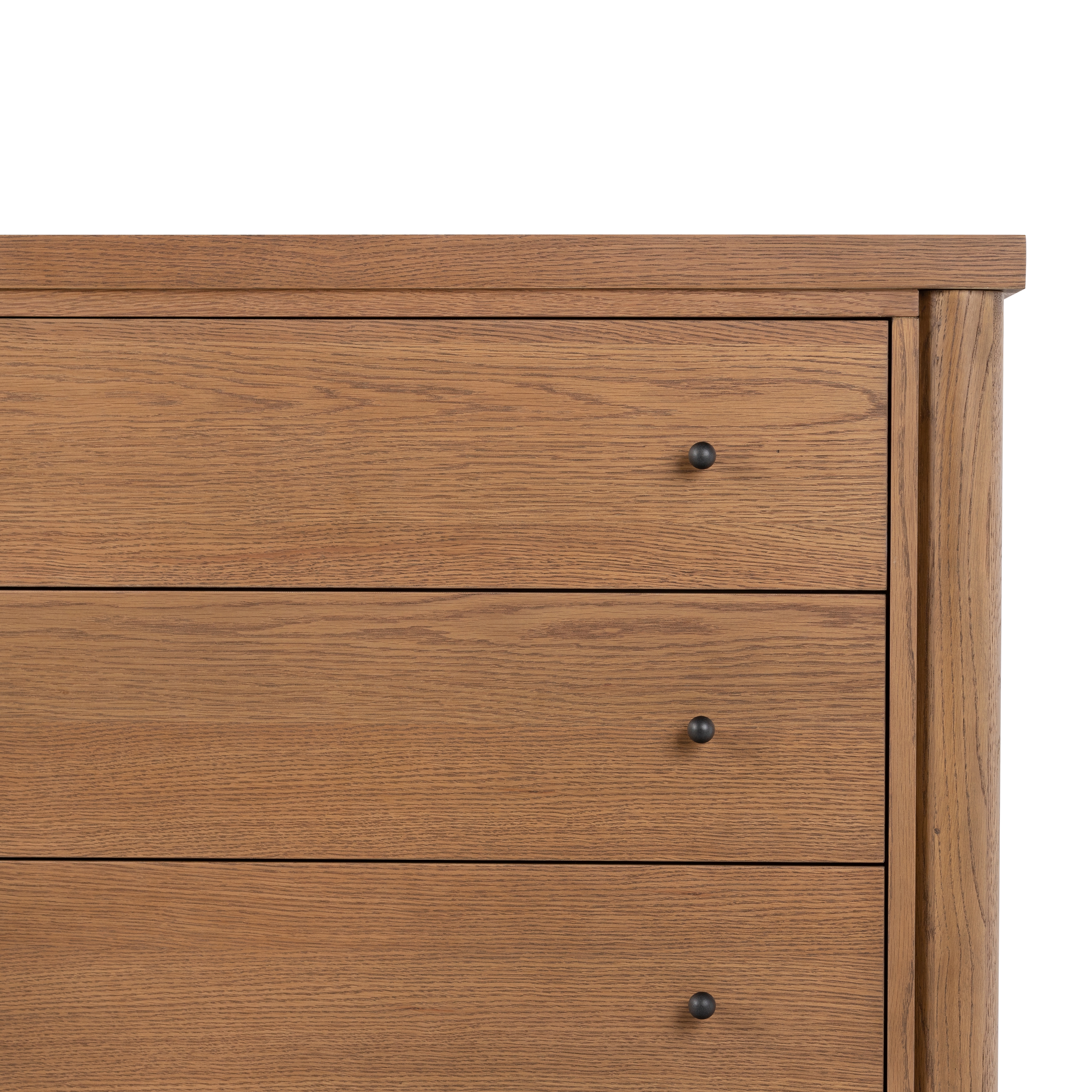 Roark 6 Drawer Dresser-Amber Oak Veneer - Image 2