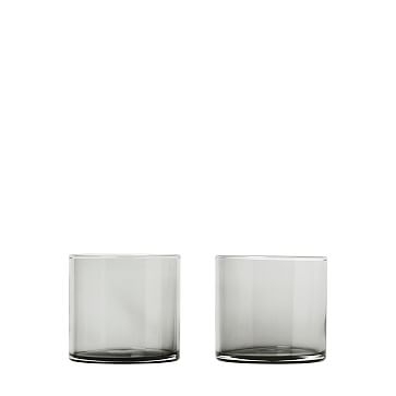 Mera Glassware, Short, Smoke, Set of 2 - Image 0