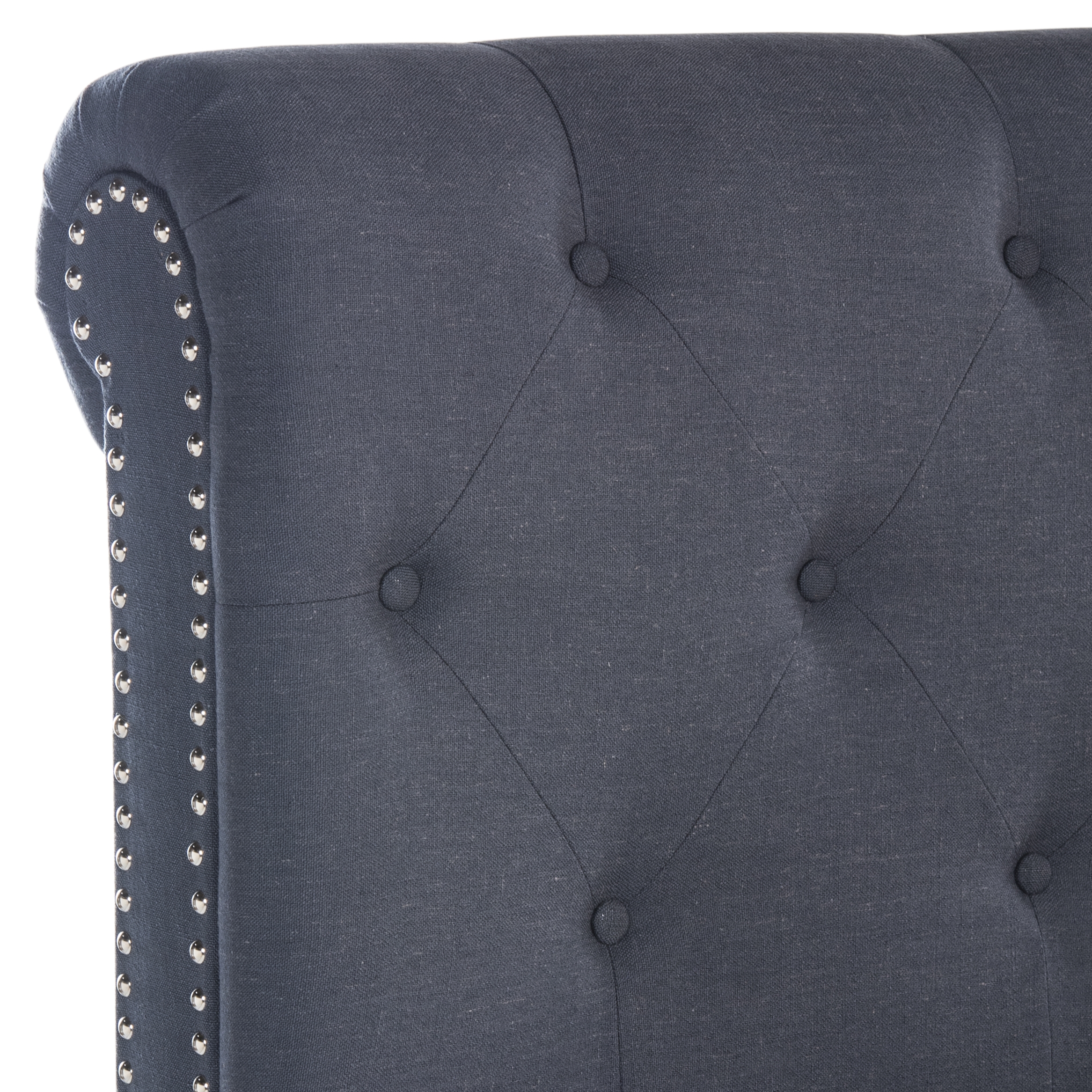Hathaway Bed - Navy - Twin - Safavieh - Image 2
