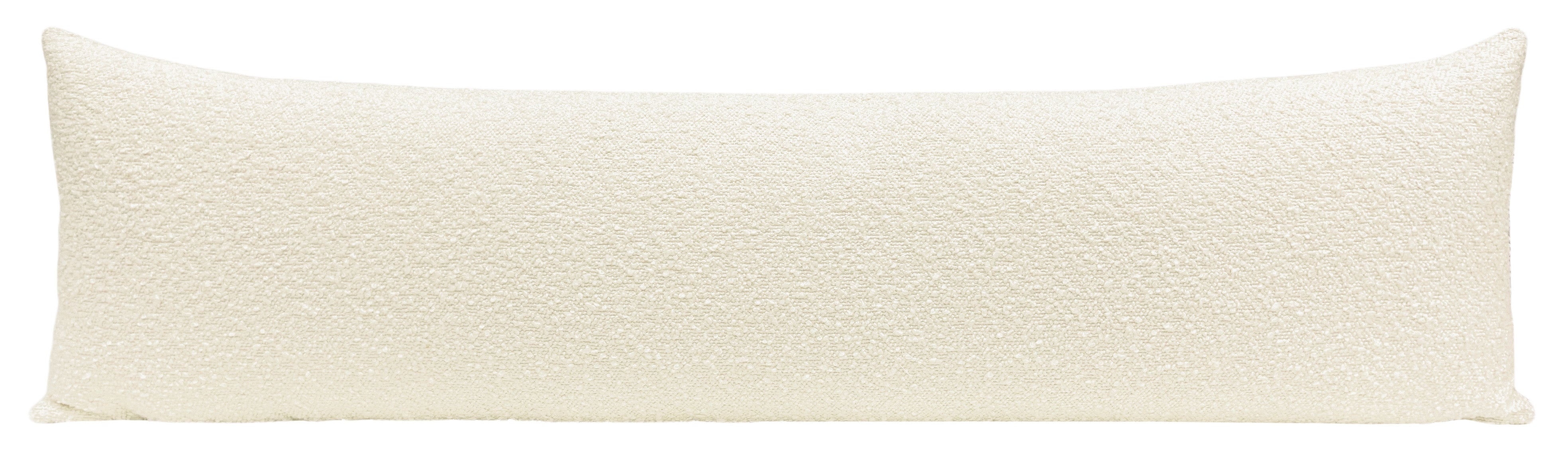 THE XL LUMBAR :: SIGNATURE BOUCLÉ // BONE - 14" X 48" - Image 3