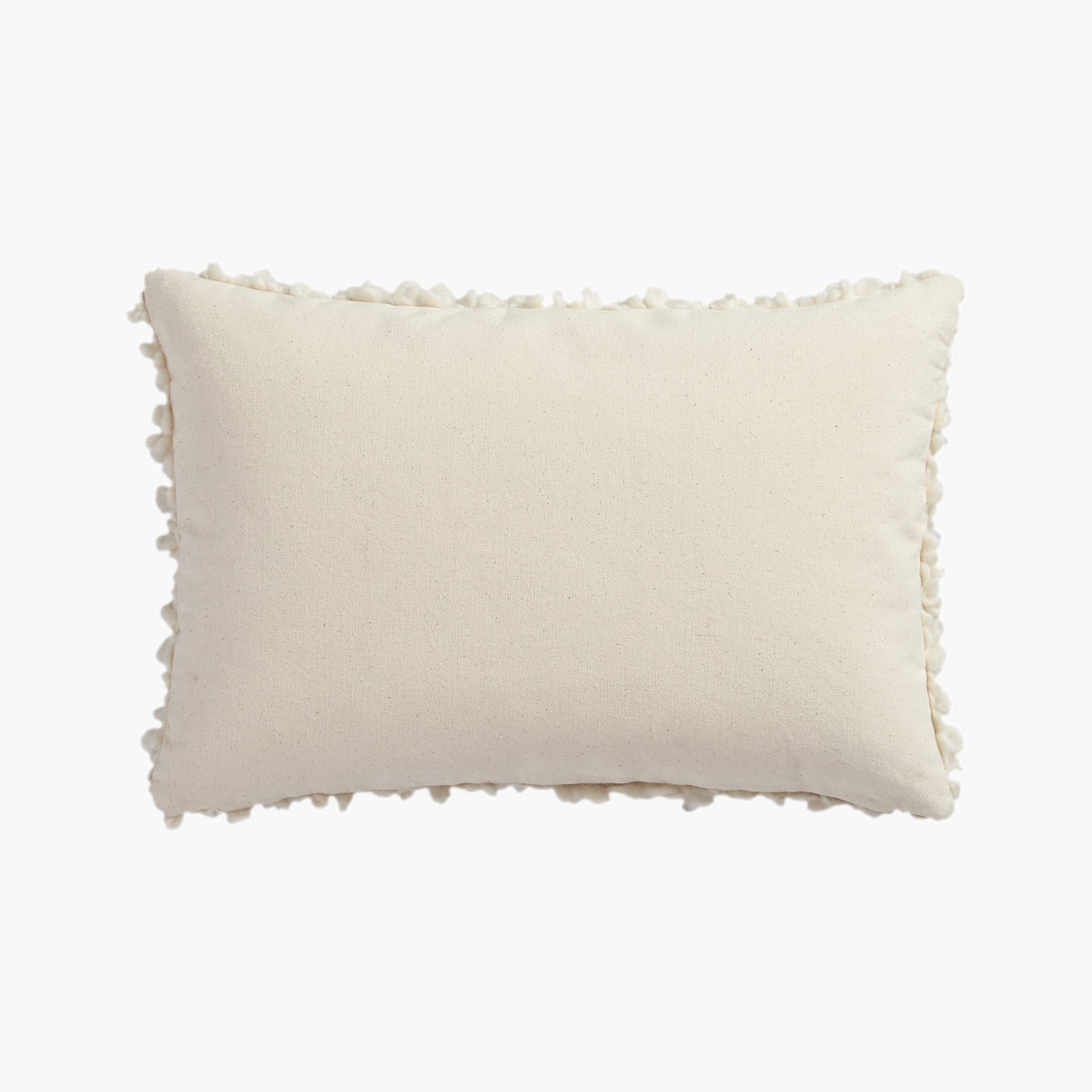 Toodle Pillow with Down-Alternative Insert, Ivory, 18" x 12" - Image 2