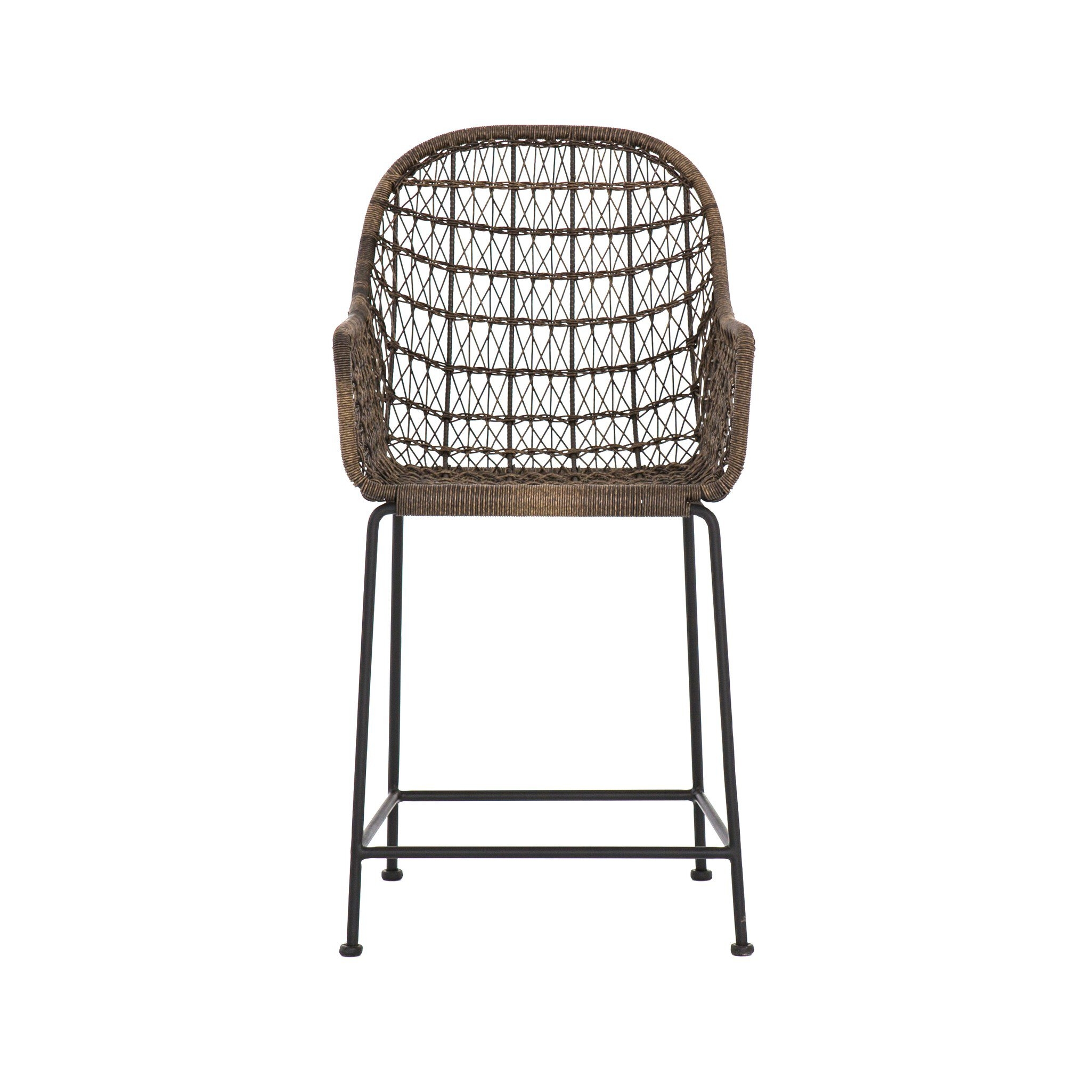 Bandera Outdoor Bar + Counter Stool - Natural Black - Image 2