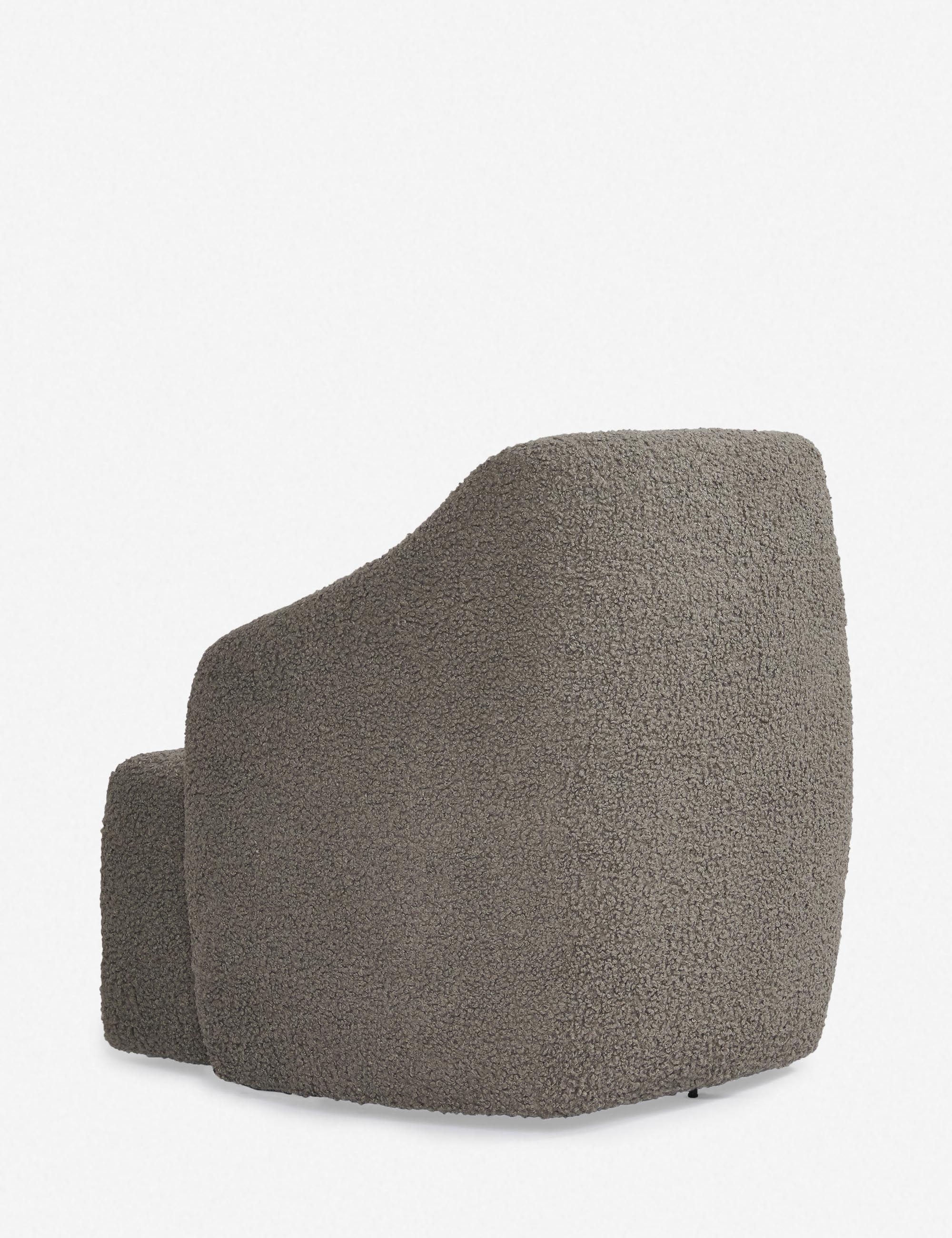 Tobi Swivel Chair, Gray - Image 4